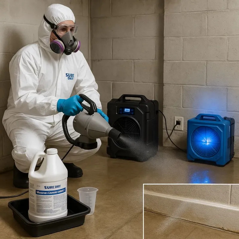 Sanitization and Odor Removal process in Jamul, CA