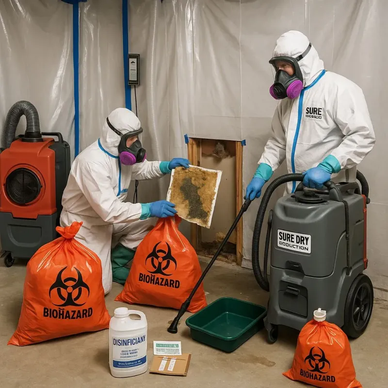 Contaminated Water Handling Protocols process in Jamul, CA