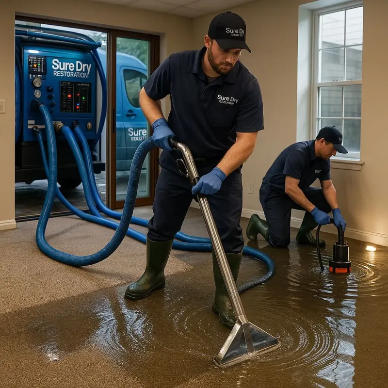 Water Extraction and Removal process in Jamul, CA